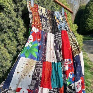 Boho Smock tube dress / skirt